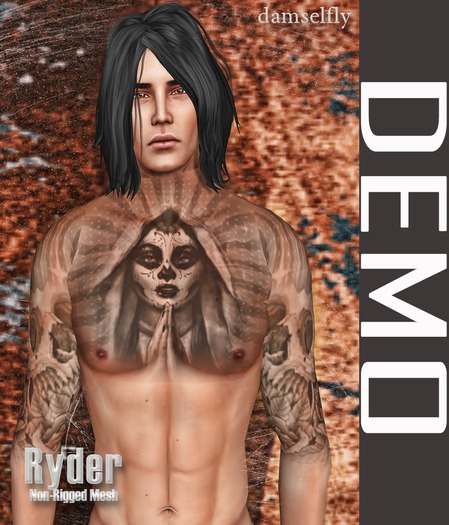 *~*DEMO*~*Damselfly*~*Ryder Non-Rigged Mesh