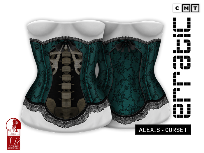 erratic / alexis - corset / green