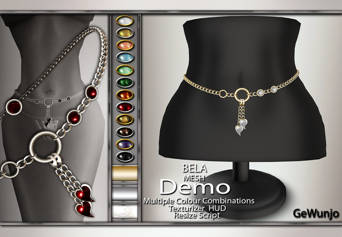 GeWunjo : BELA belly chain DEMO