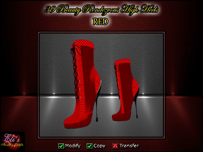 39 High Heels Red - Eli's