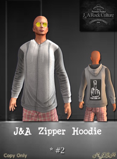 J&A Zipper Hoodie #2