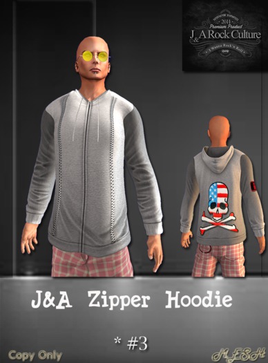 J&A Zipper Hoodie #3