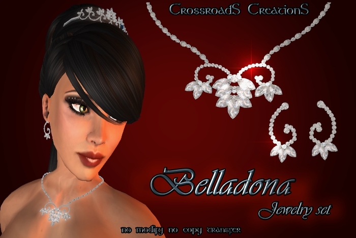 Belladonna Jewelry Set boxed