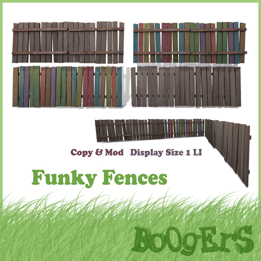 <:*BoOgErS*:> Funky Fence Natural