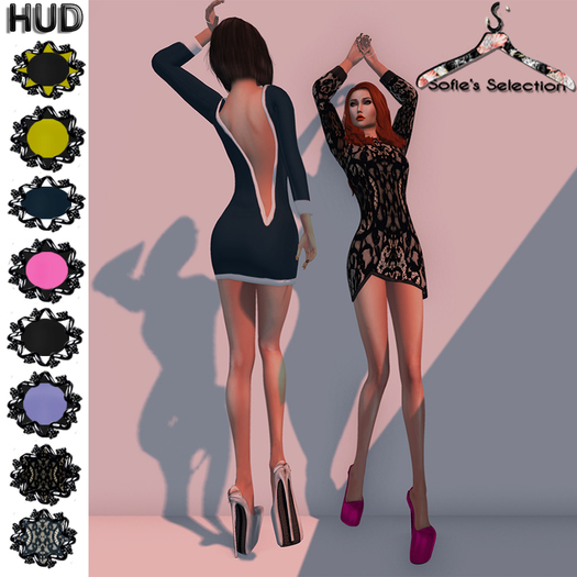 <S> Mesh Magnetic Dress With Hud