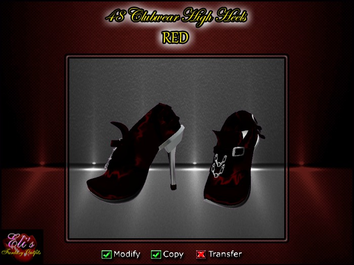48 High Heels Red - Eli's