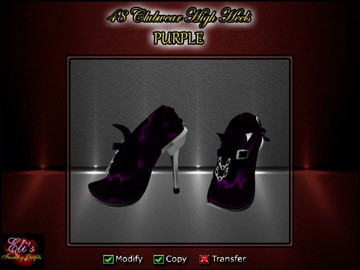 48 High Heels Purple - Eli's