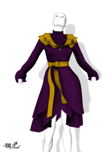 -mL- Lexie Coat - Purple