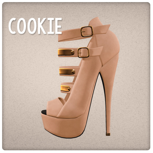{Mango Cheeks} Tarra Heels: Cookie (Slink HIGH)