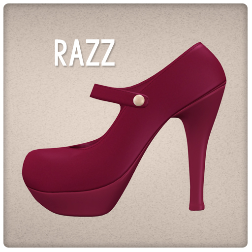 {Mango Cheeks} Brooke Heels: Razz (Slink MEDIUM)