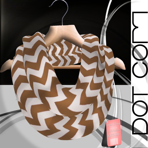 [DC] Infinity Scarf Set Cocoa
