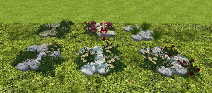 Rocks with Flowers (Full Perms)