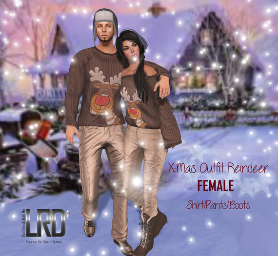 LRD X-mas outfit Female Reindeer