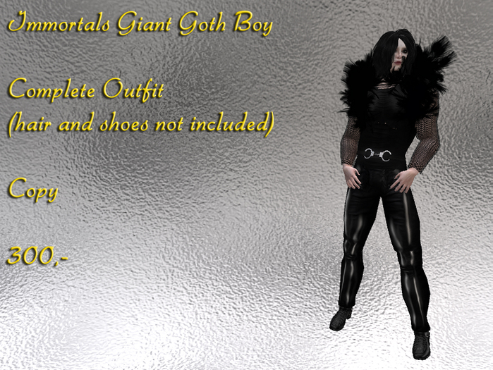 IMMORTALS GIANT SHEER NET & JEANS