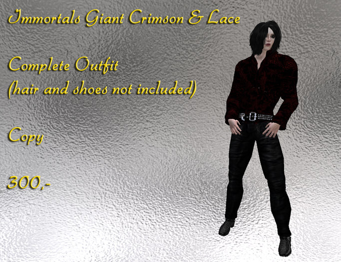 IMMORTALS GIANT SHEER NET & JEANS