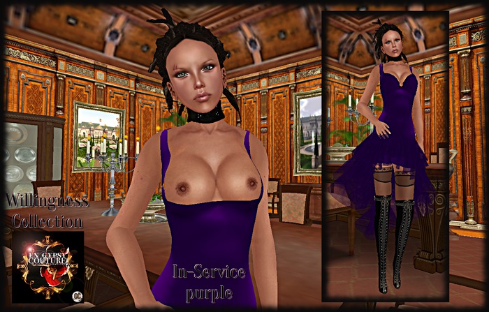 GYPSY COUTURE: Willingness Collection: In-Service purple (bag)