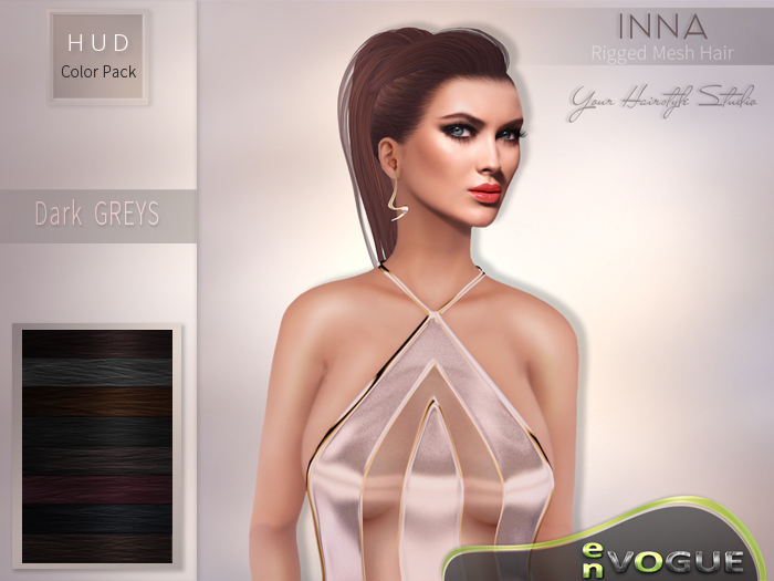 enVOGUE - HAIR Inna - Dark Greys