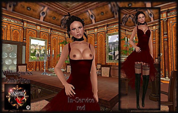 GYPSY COUTURE: Willingness Collection: In-Service red (bag)