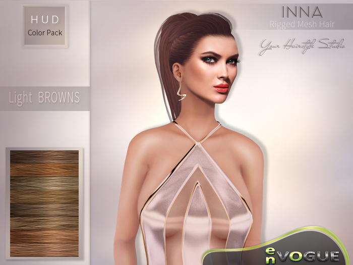 enVOGUE - HAIR Inna - Light Browns