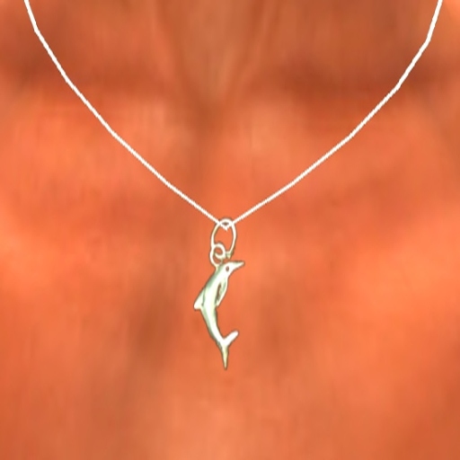 Necklace Dolphin Silver (BOXED)