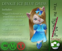 Dinkie Ice Blue Dress