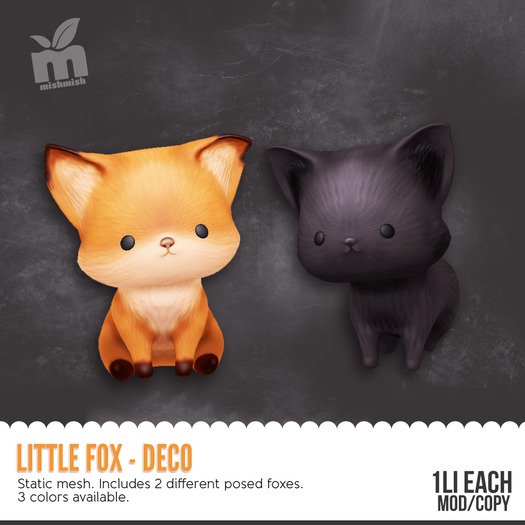 *MishMish* Little Fox Deco - FATPACK [Boxed]