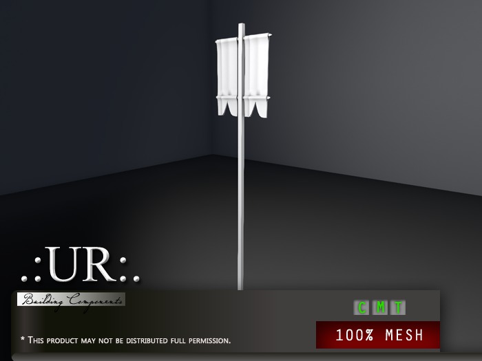 Second Life Marketplace - .:UR:. Medieval Joust - Banner (full perm mesh)
