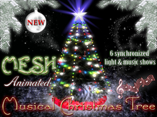 Christmas Tree with Synchronized Lights and Music - Decorate, Gift Unwrapping and Hot Cocoa drinking animations