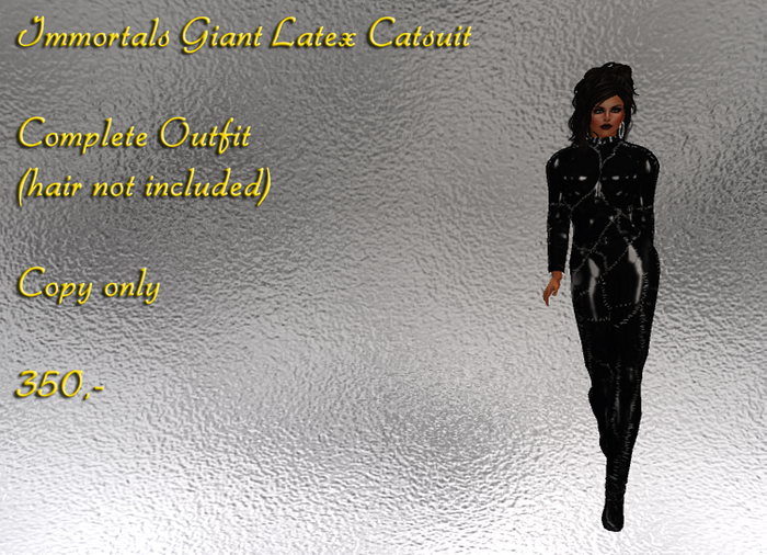 IMMORTALS GIANT SILVER FAIRY OUTFIT