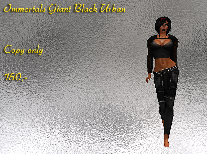 IMMORTALS GIANT SILVER FAIRY OUTFIT