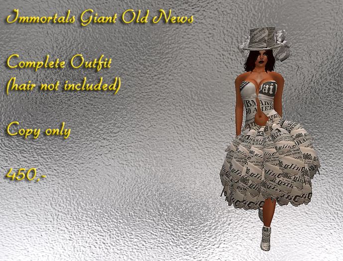 IMMORTALS BLACK FEATHER DRESS