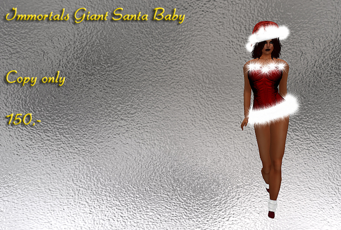 IMMORTALS GIANT SANTA BABY