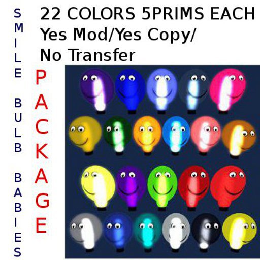 Smile Bulb Babies Package,250