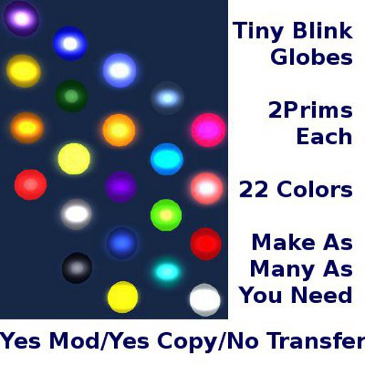 Blink Globes .1 Meter Package,200