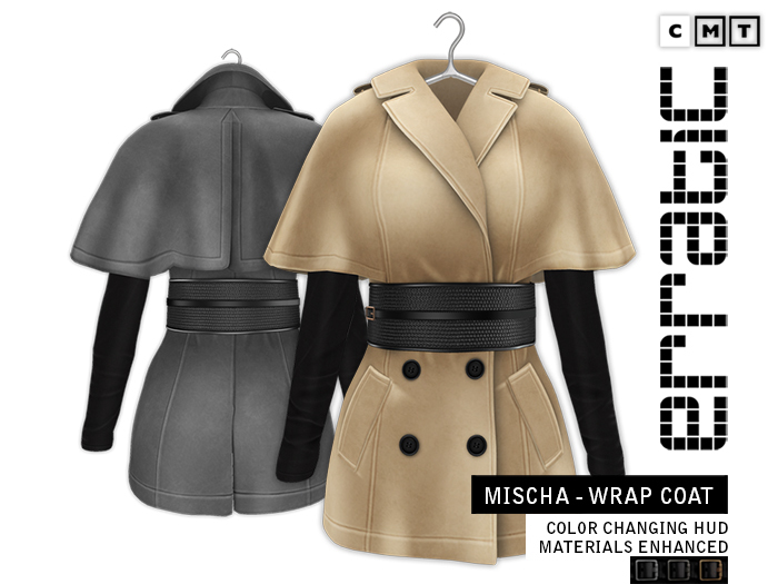erratic / mischa - wrap-coat / beige