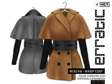 erratic / mischa - wrap-coat / tan