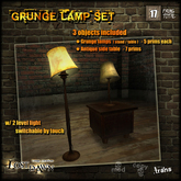 :LOST DAWN: Grunge lamp set