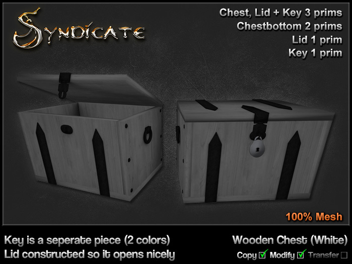 Syndicate - Wooden Chest (L.brown) 1.0