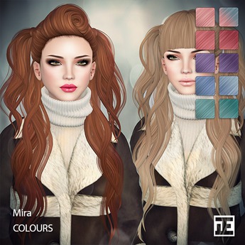 Second Life Marketplace - TRUTH HAIR Mira (Mesh Hair) - colours