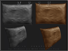 T-3D Creations [ Pillow No.26 ]  Regular MESH - Full Perm -