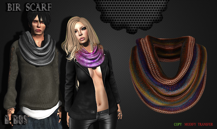 B BOS -Bir Scarf-SF Colors-