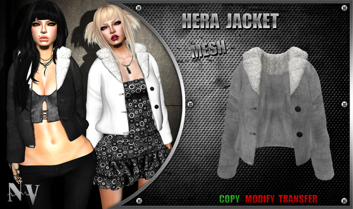 [NV] Hera Jacket -Grey-