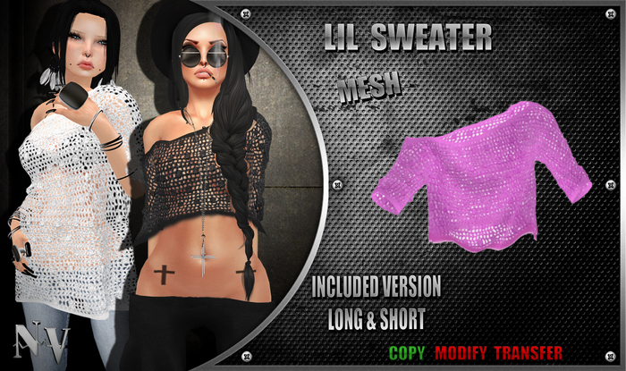 [NV] Lil Sweater -Pink-