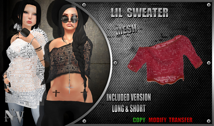 [NV] Lil Sweater -Red-