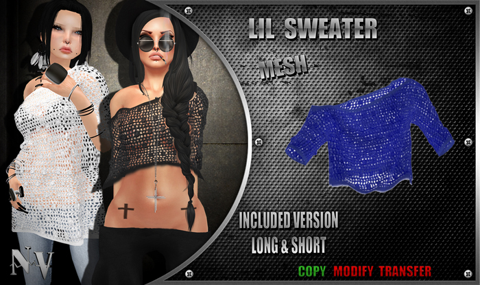 [NV] Lil Sweater -Blue-