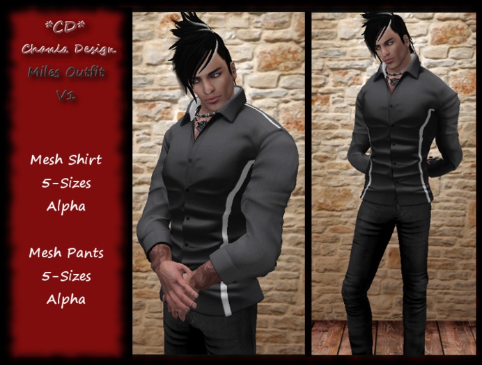 *CD* Miles Outfit V1 (Mesh)