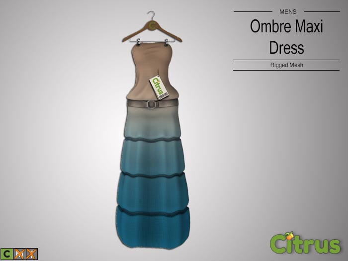 Citrus Ombre Maxi Bark River