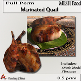 Full Perm Marinated Quail