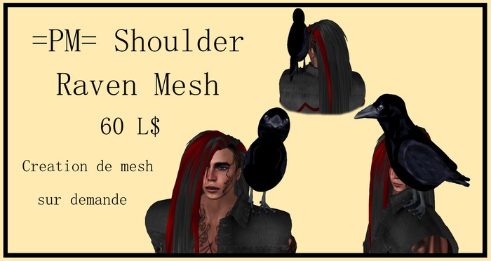 =PM= Shoulder Raven Mesh