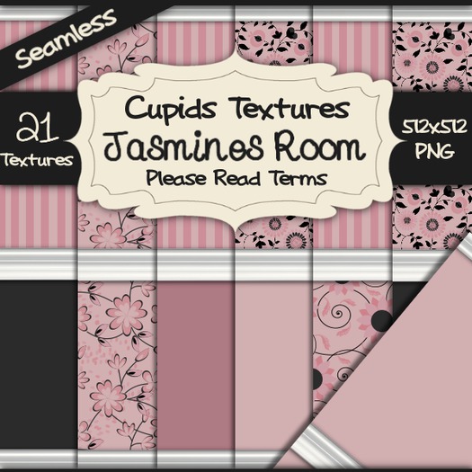*Cupids Textures * 21 JASMINES ROOM